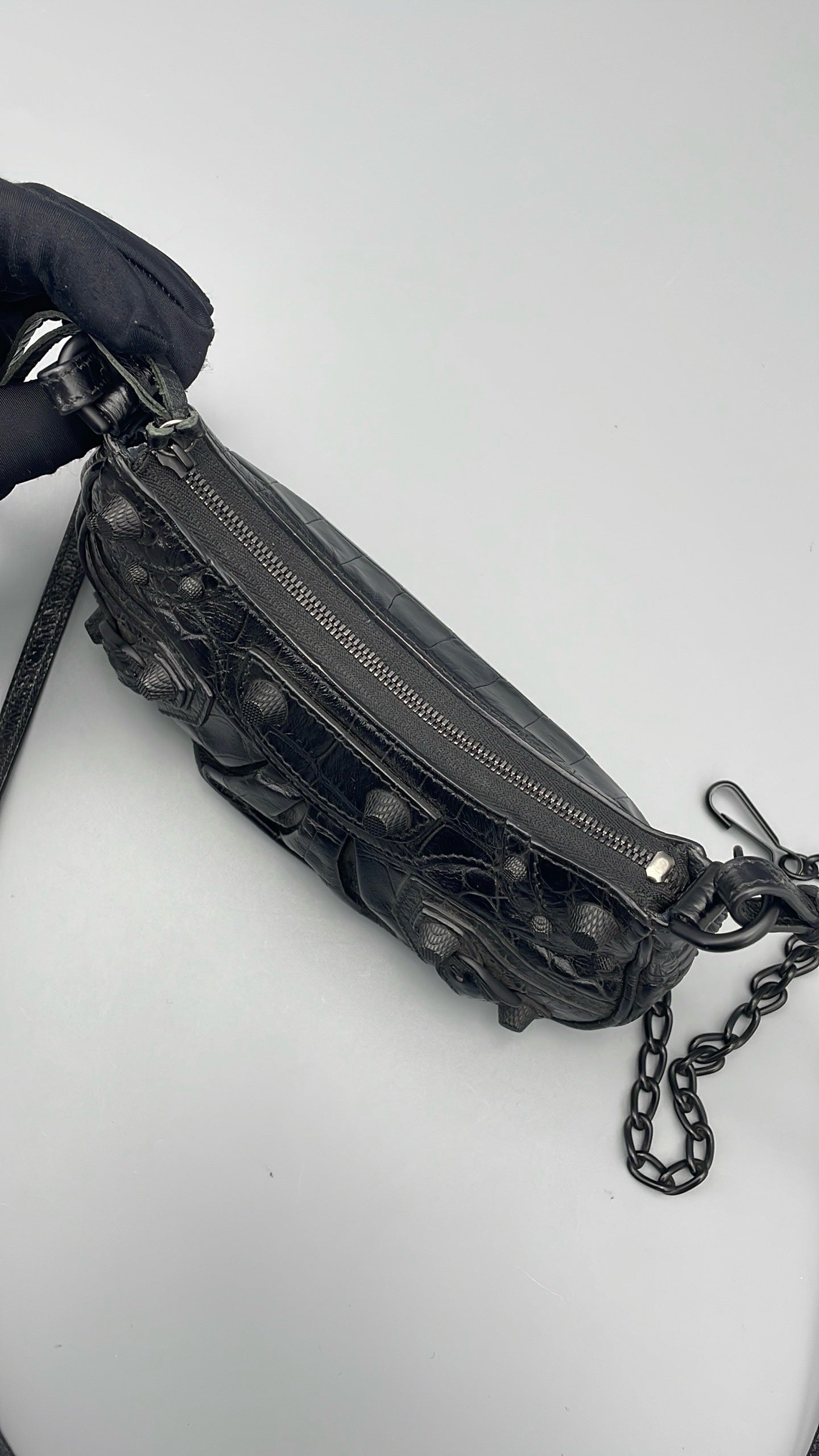 Balenciaga - Le Cagole XS - Leather - Black - (mini)