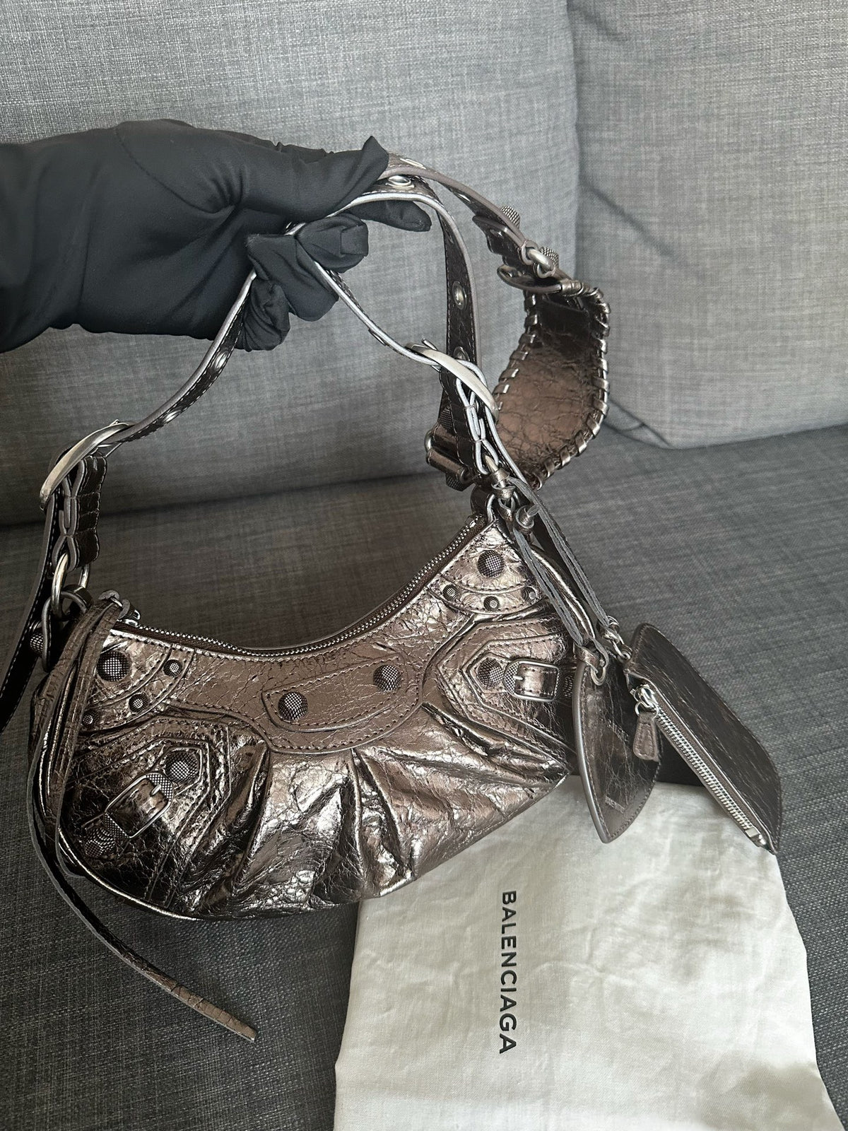 Balenciaga - Le Cagole XS - Leather - Gold - (mini)