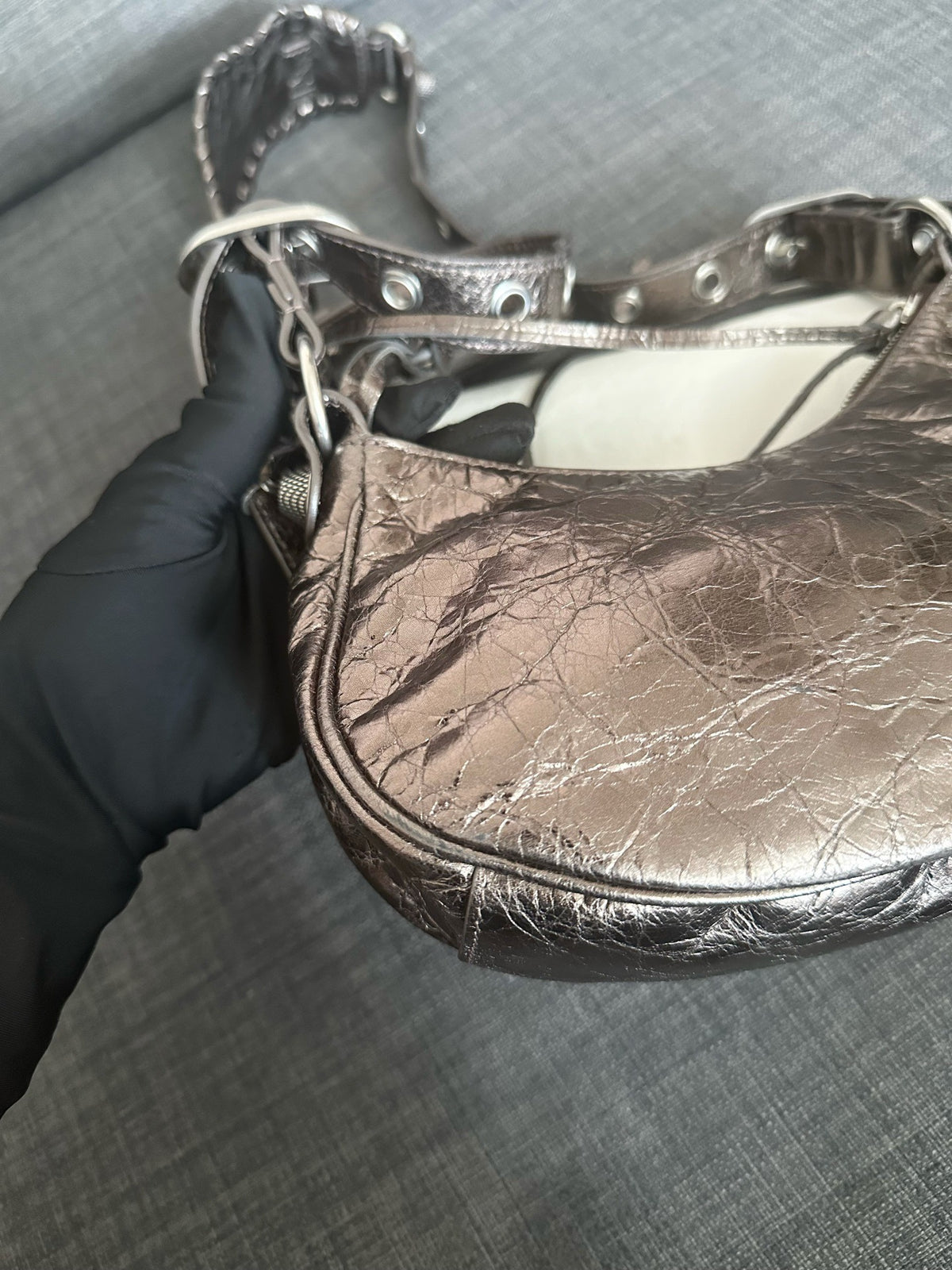 Balenciaga - Le Cagole XS - Leather - Gold - (mini)