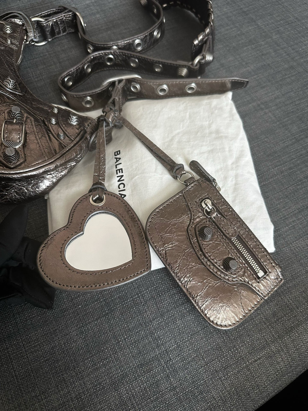 Balenciaga - Le Cagole XS - Leather - Gold - (mini)