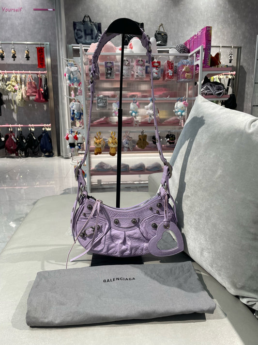 Balenciaga - Le Cagole XS - Leather - Purple - (XS)