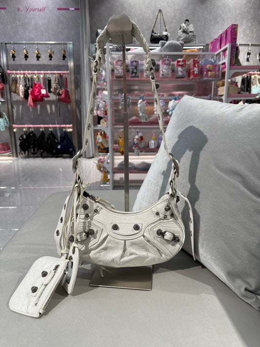 Balenciaga - Le Cagole XS - Leather - White - (XS)