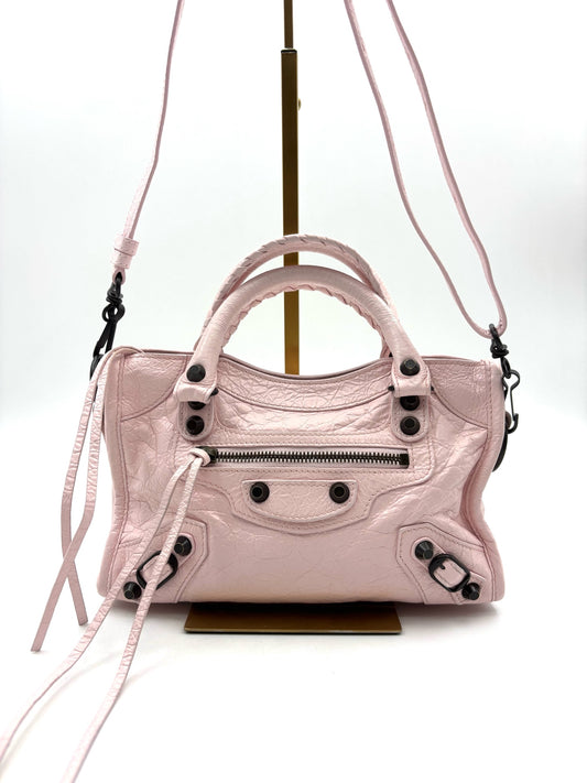 Balenciaga - Le City - Leather - Pink