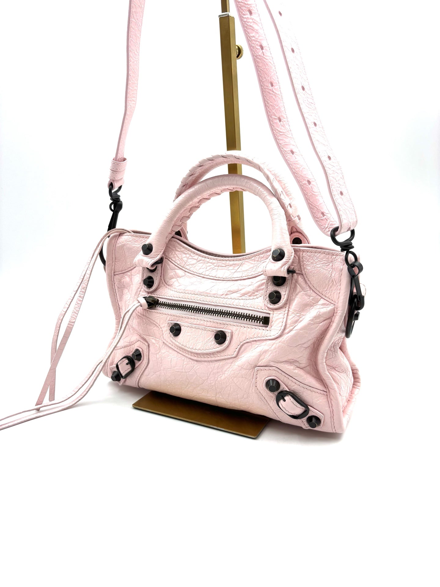 Balenciaga - Le City - Leather - Pink