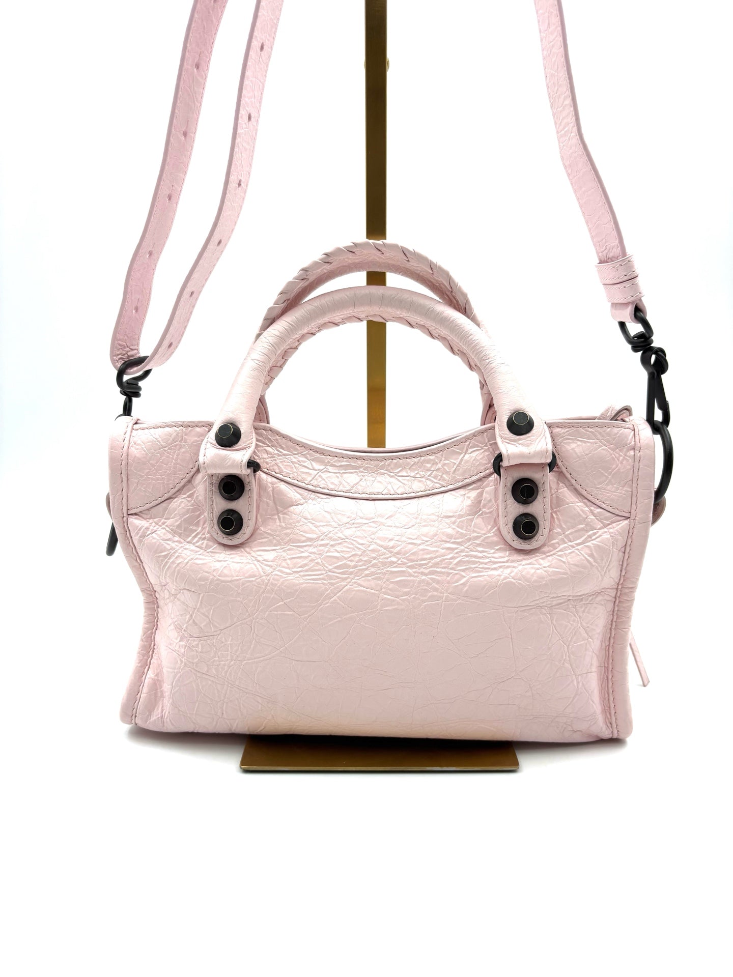 Balenciaga - Le City - Leather - Pink