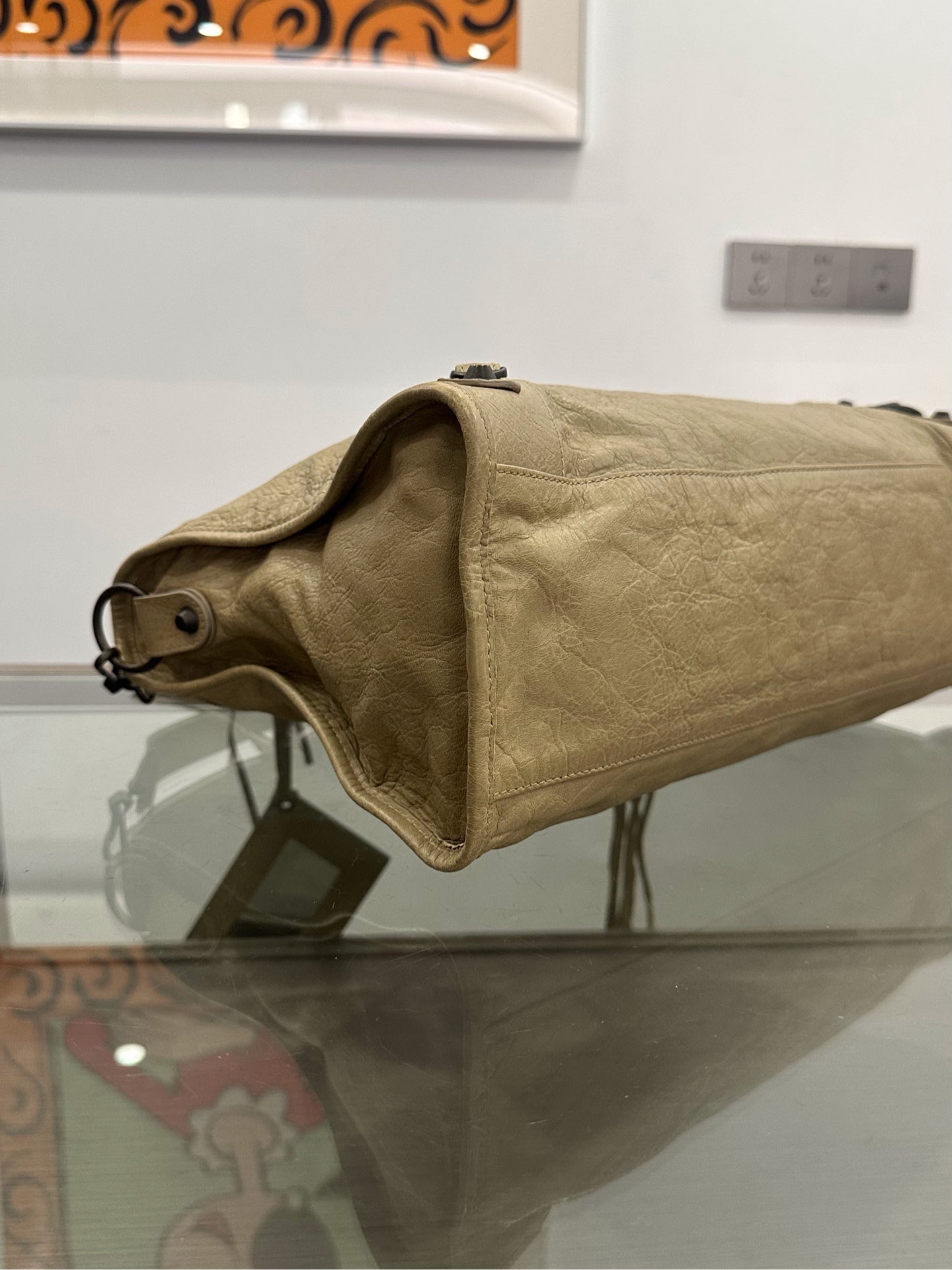 Balenciaga - Le City - Leather - Beige - (medium)
