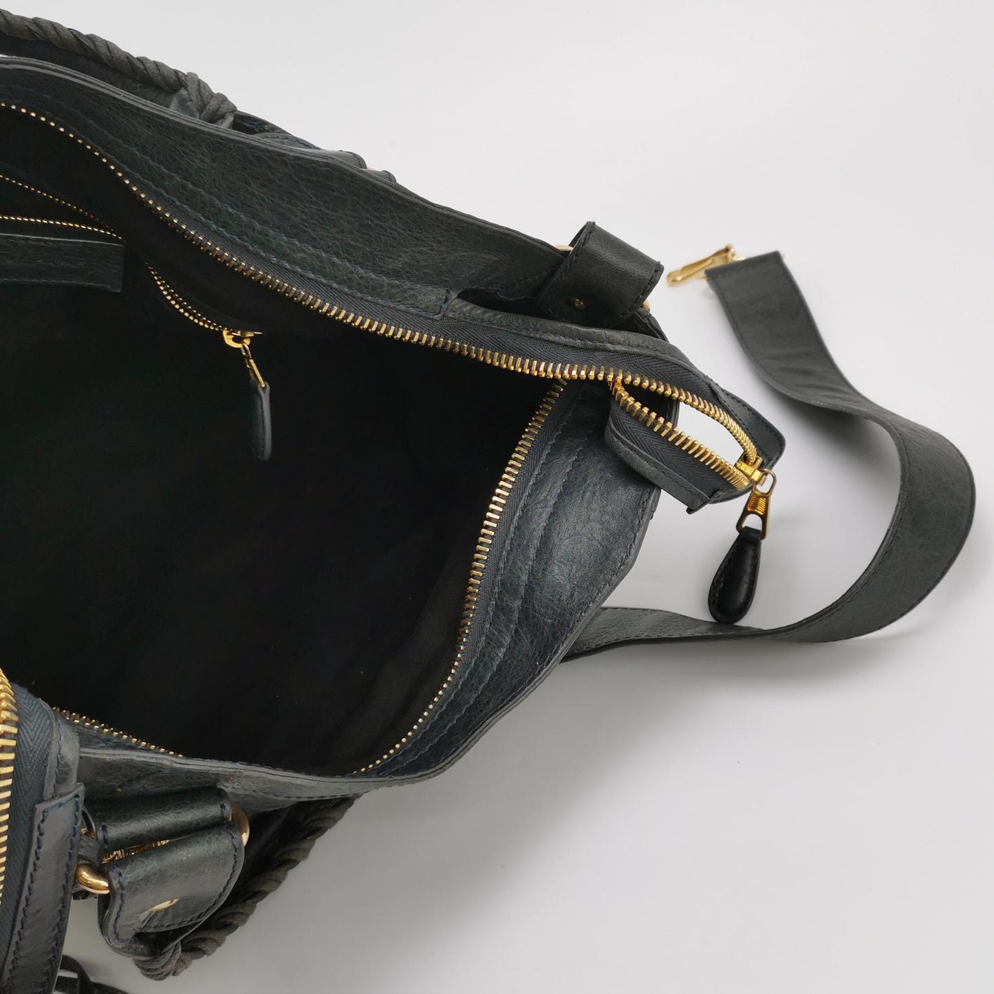 Balenciaga - Le City - Leather - Black - (Large)
