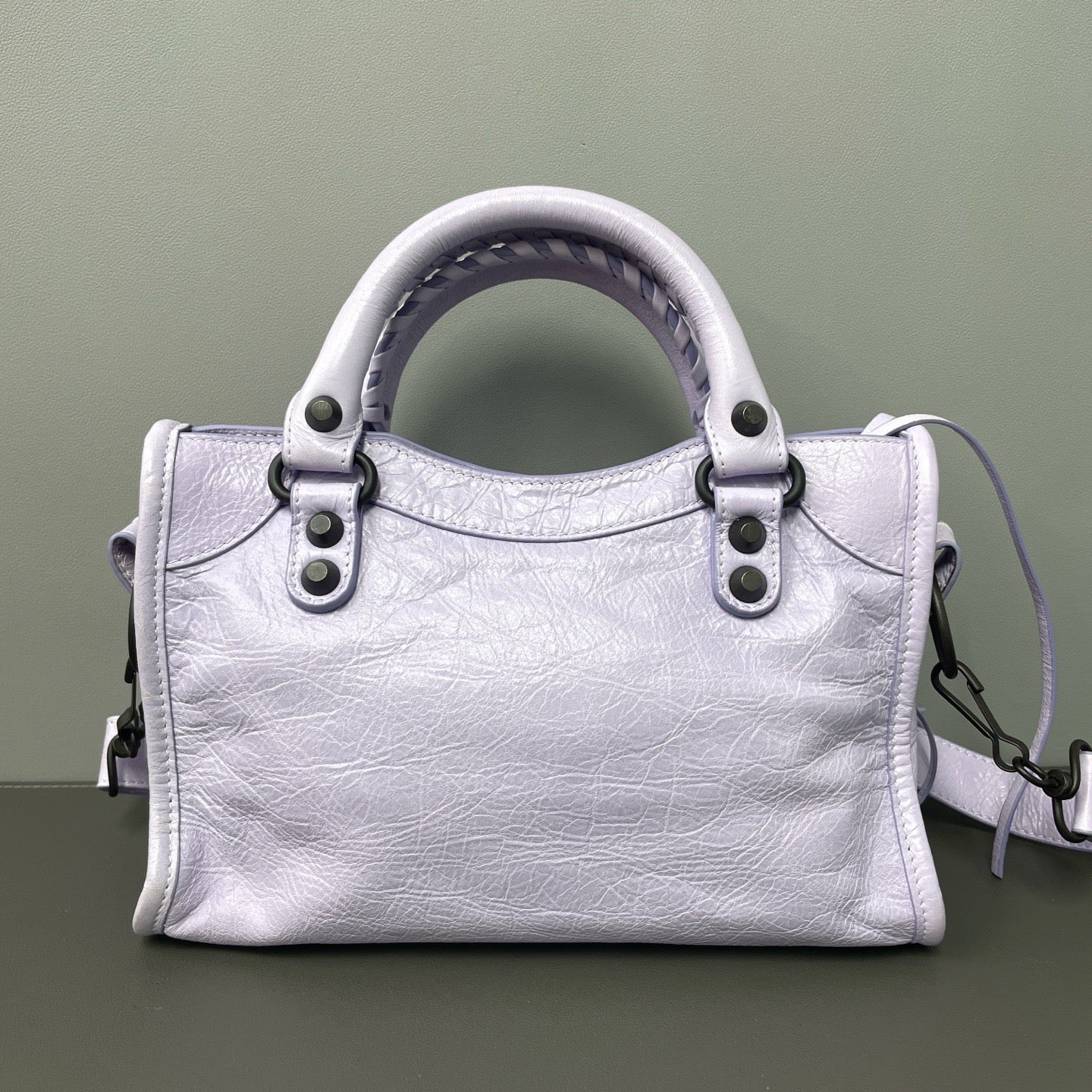 Balenciaga - Le City - Leather - Purple - (small)