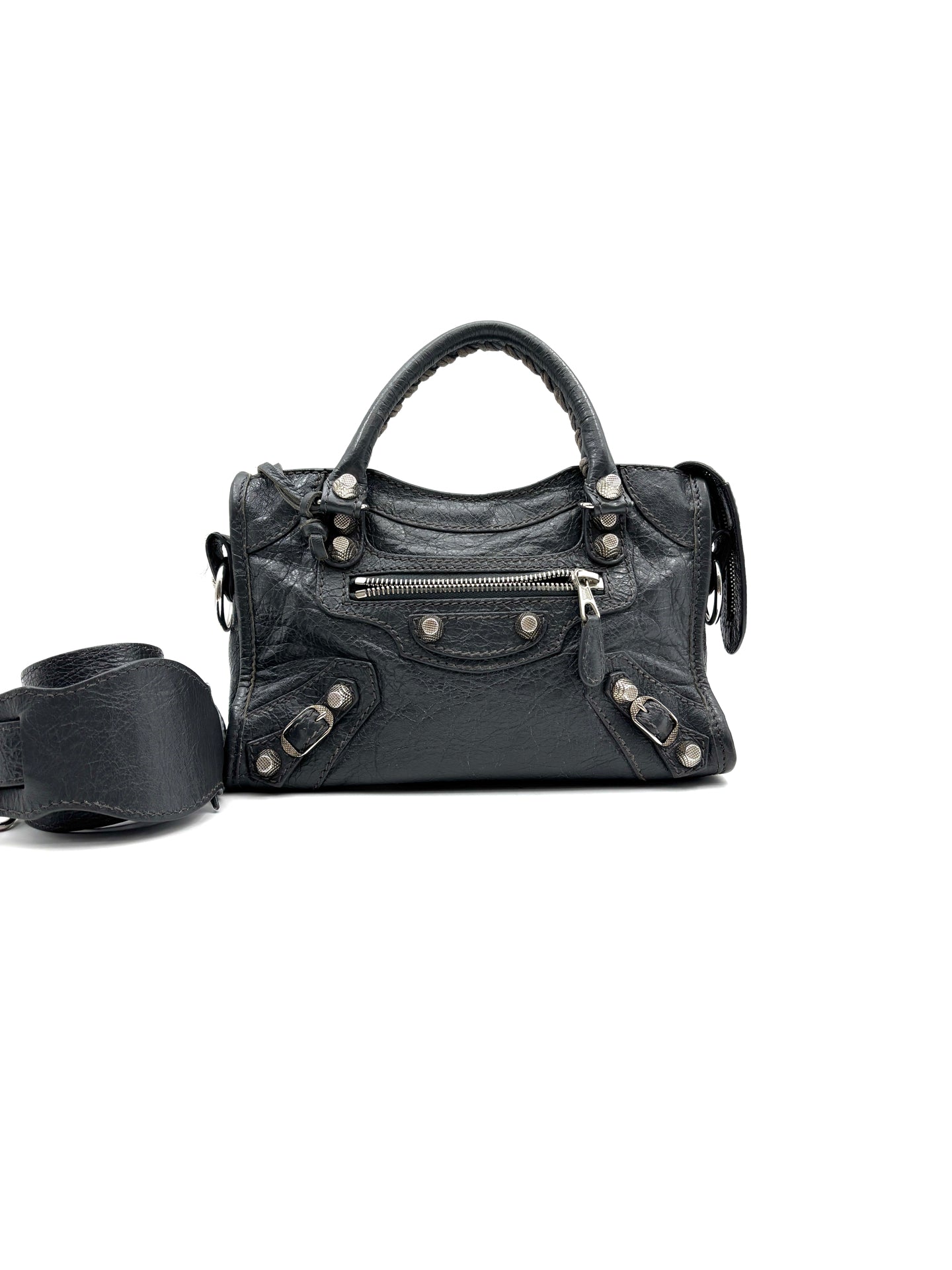 Balenciaga - Le City - Sheepskin leather - Grey - (Small)