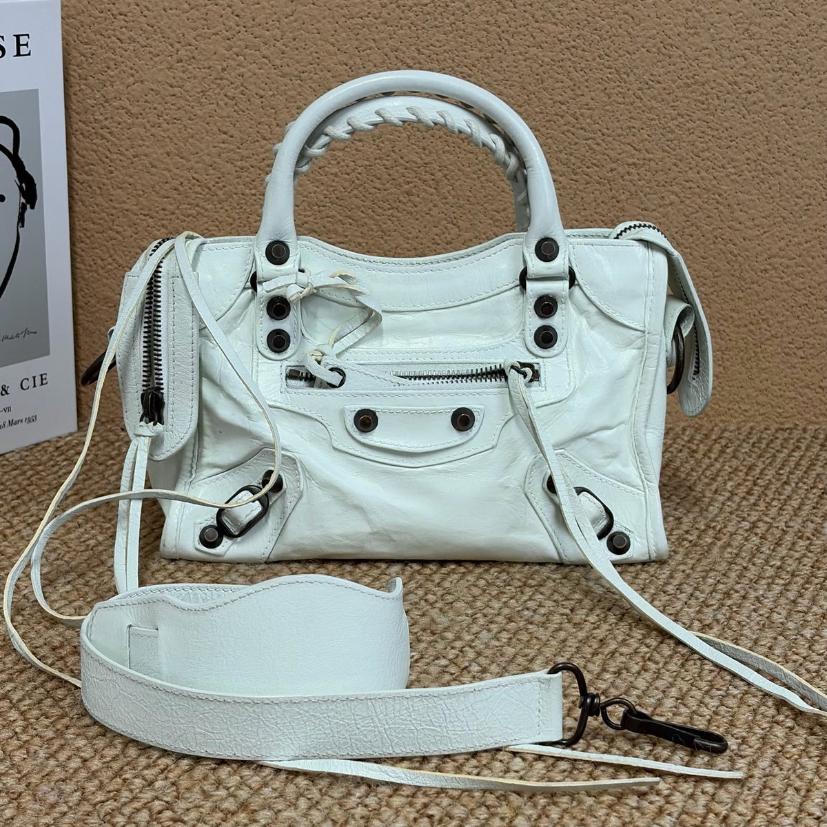 Balenciaga - Le City Small - Leather - White - (small)