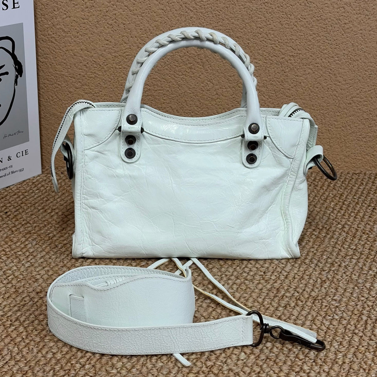 Balenciaga - Le City Small - Leather - White - (small)