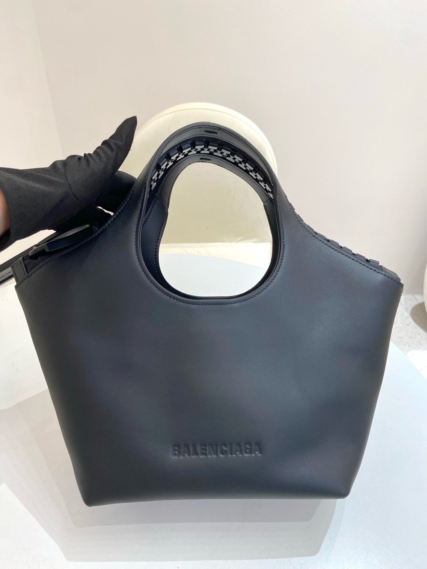 Balenciaga - Mary Kate - Leather - Black - (small)