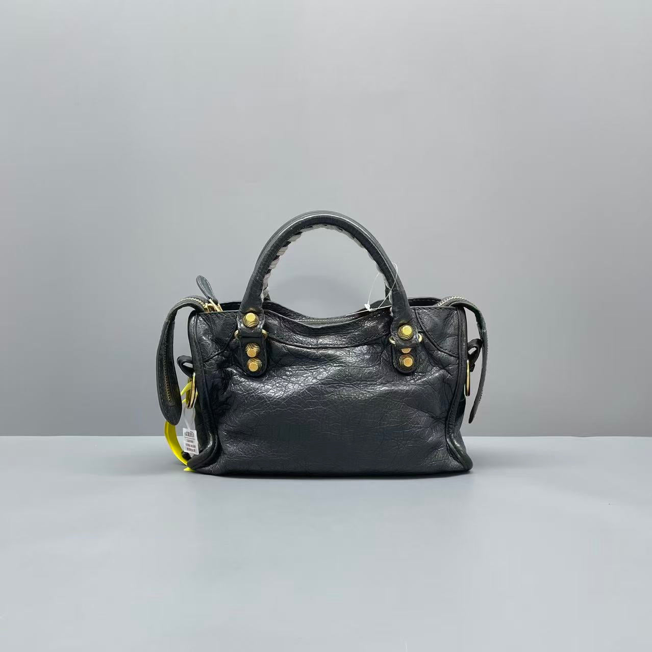 Balenciaga - Mini City - Lambskin leather - Grey - (mini)
