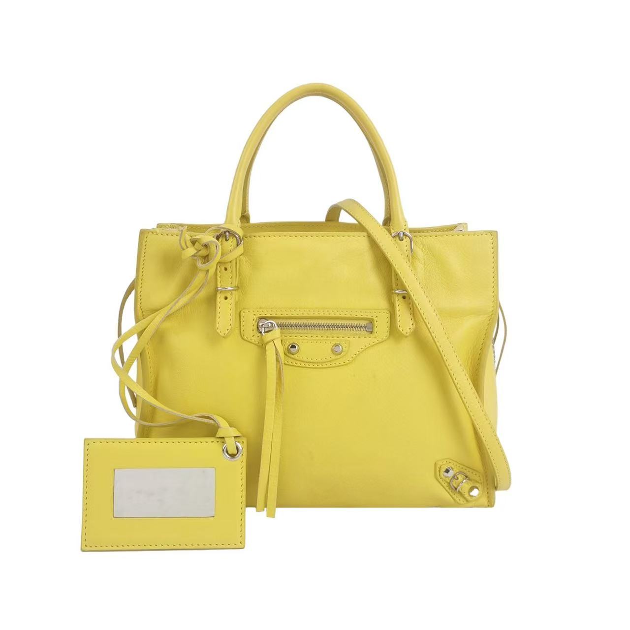 Balenciaga - Mini City - Lambskin leather - Yellow - (mini)