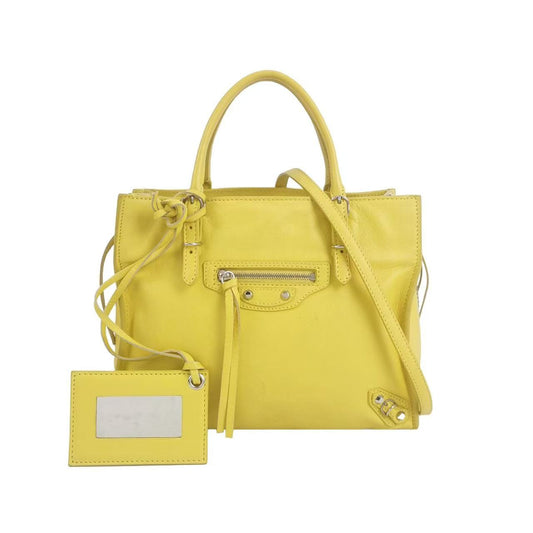 Balenciaga - Mini City - Lambskin leather - Yellow - (mini)