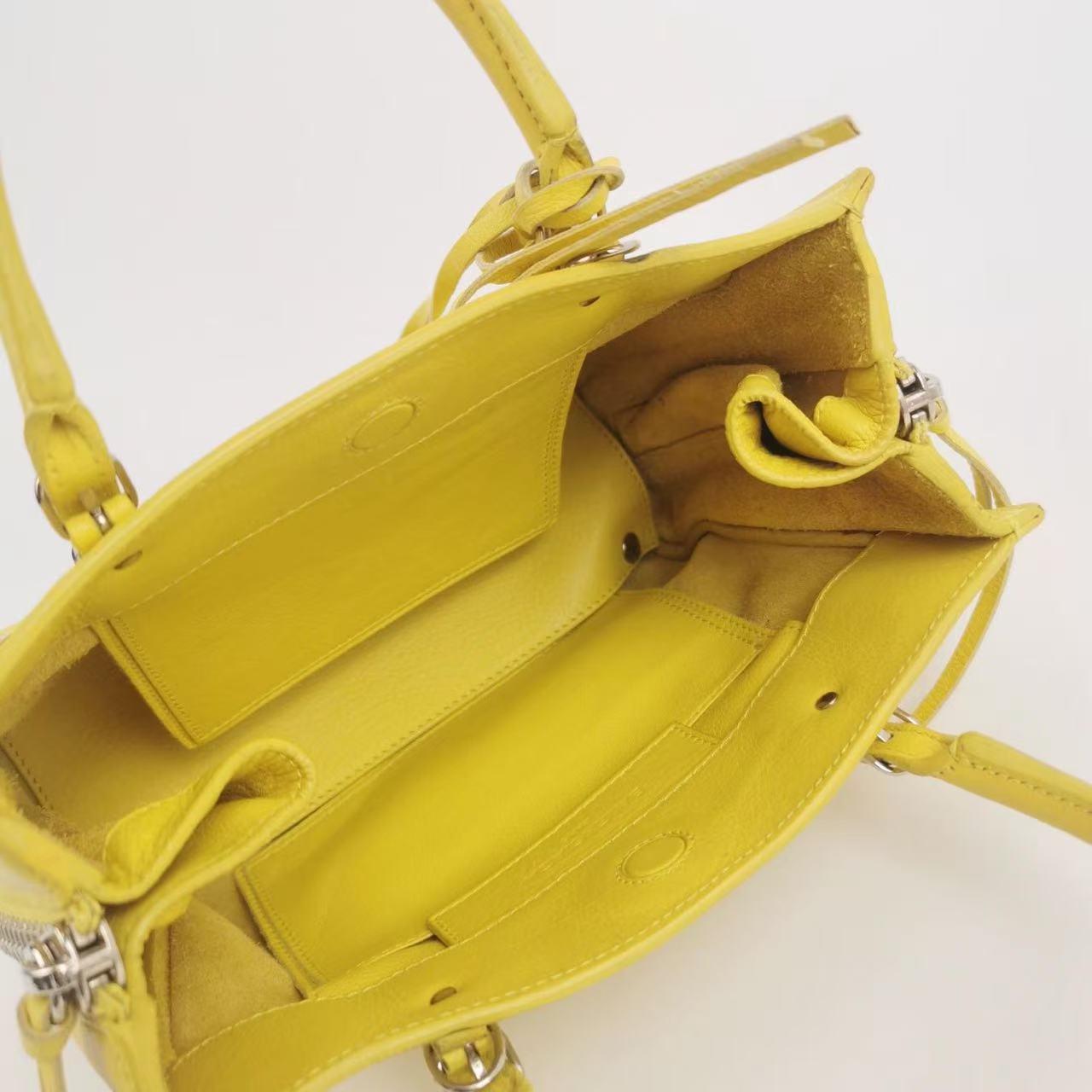 Balenciaga - Mini City - Lambskin leather - Yellow - (mini)