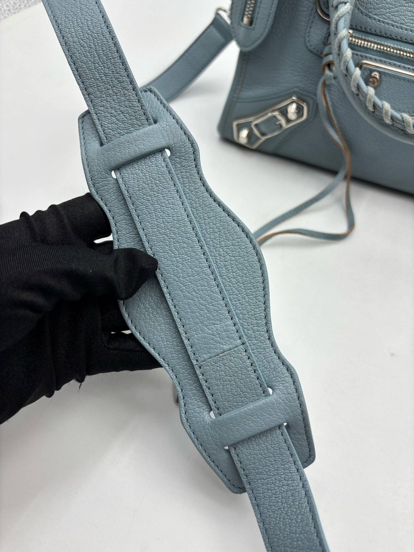 Balenciaga - Mini City - Leather - Blue - (mini)