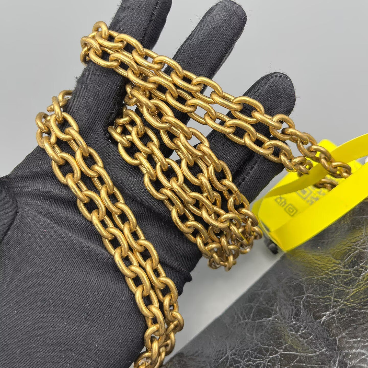 Balenciaga - Monaco chain bag - Leather - Black - (Small)