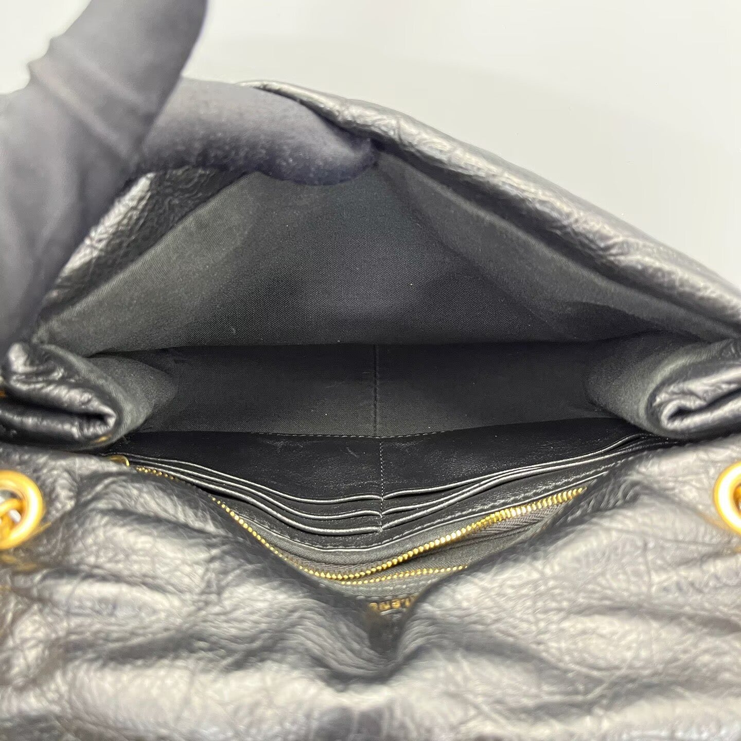 Balenciaga - Monaco chain bag - Leather - Black - (Small)