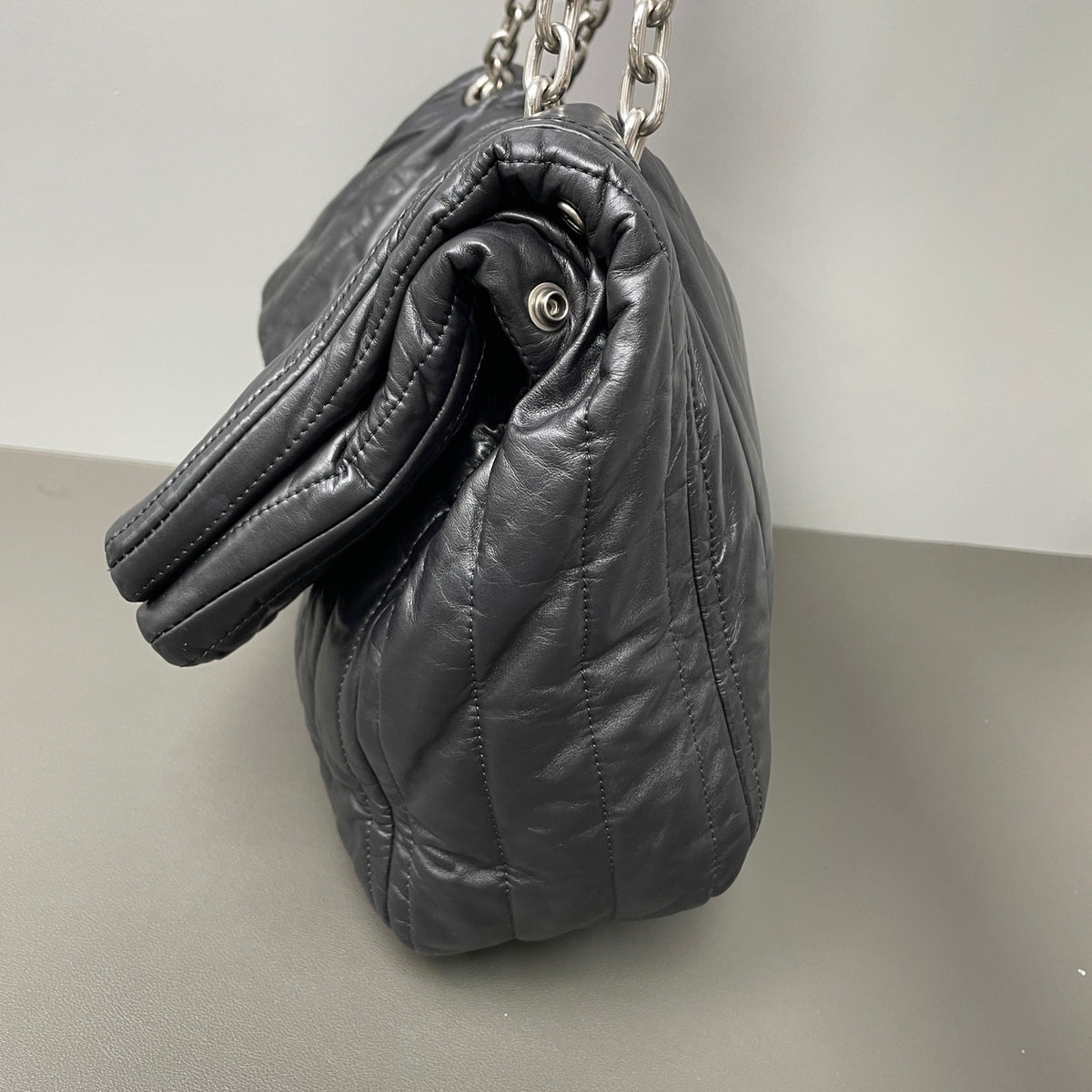 Balenciaga - Monaco - Leather - Black - (medium)