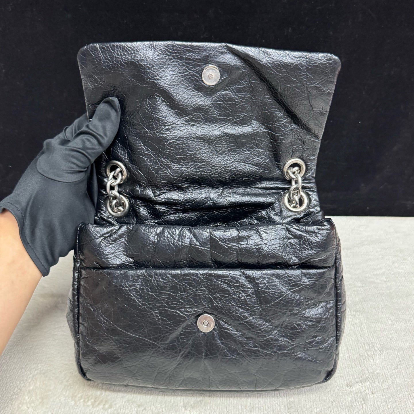 Balenciaga - Monaco - Leather - Black - (mini)