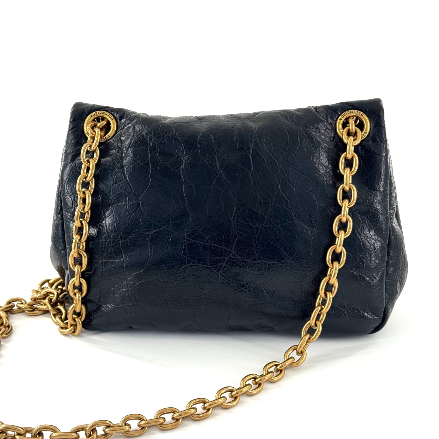 Balenciaga - Monaco - Leather - Black - (small)