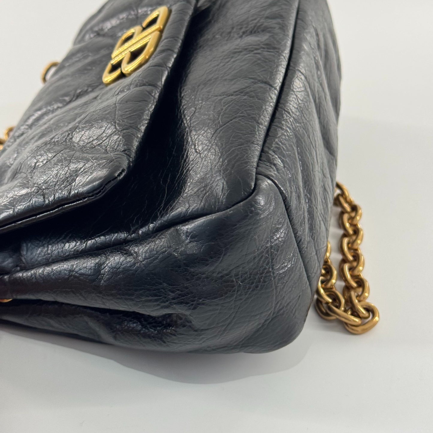 Balenciaga - Monaco - Leather - Black - (small)