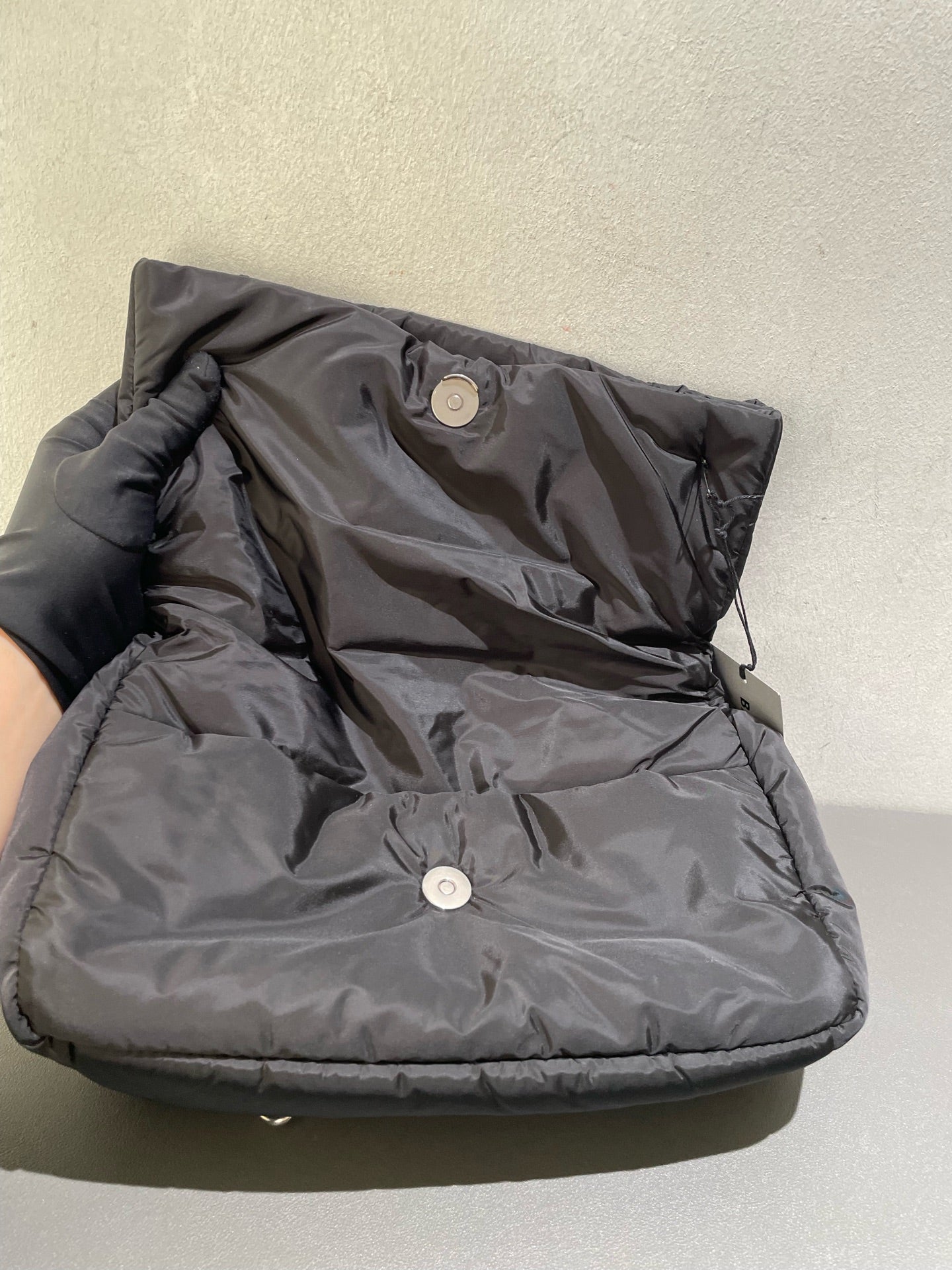 Balenciaga - Monaco Puffy Shoulder Bag - Nylon - Black - (medium)