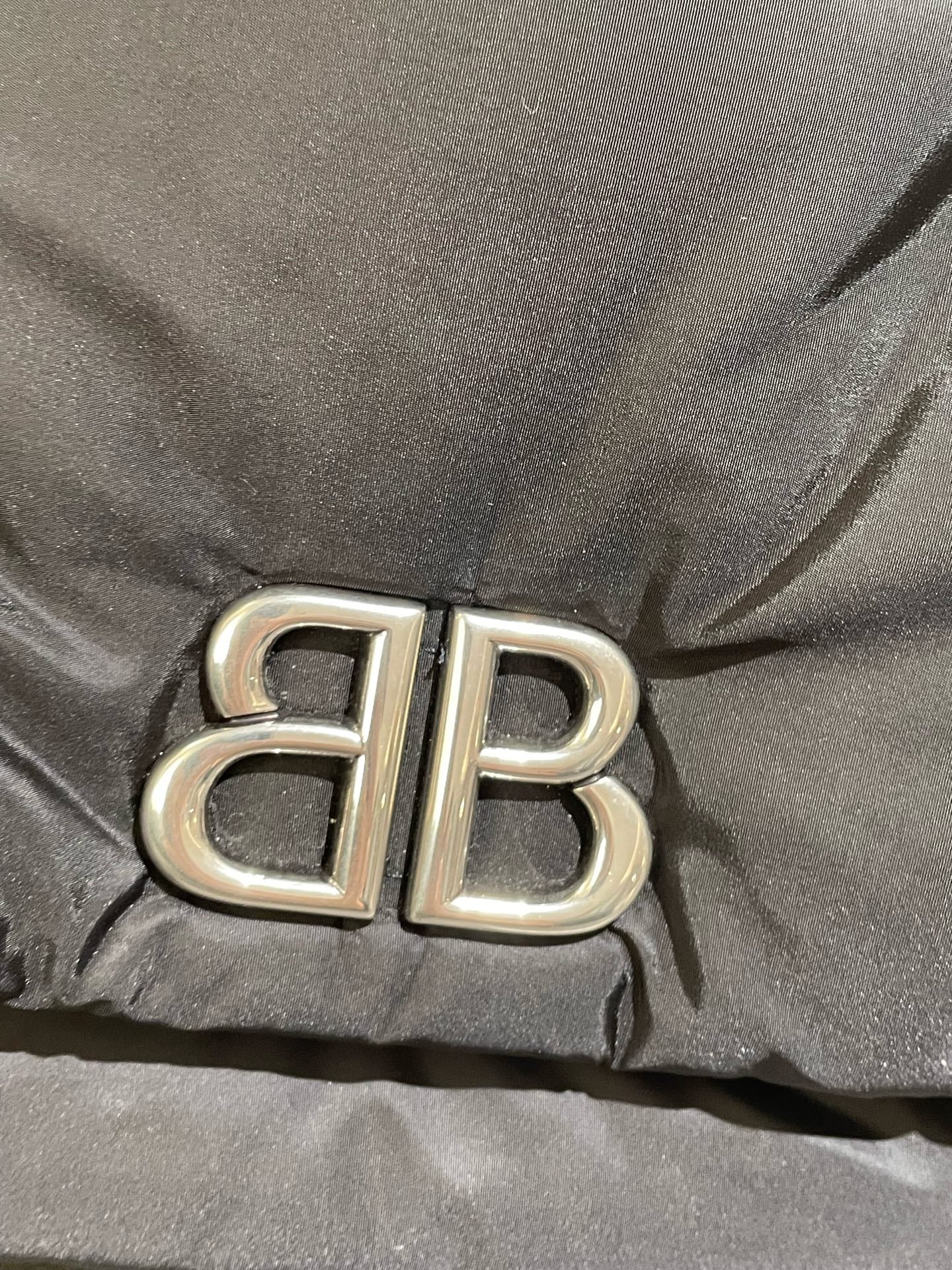 Balenciaga - Monaco Puffy Shoulder Bag - Nylon - Black - (medium)