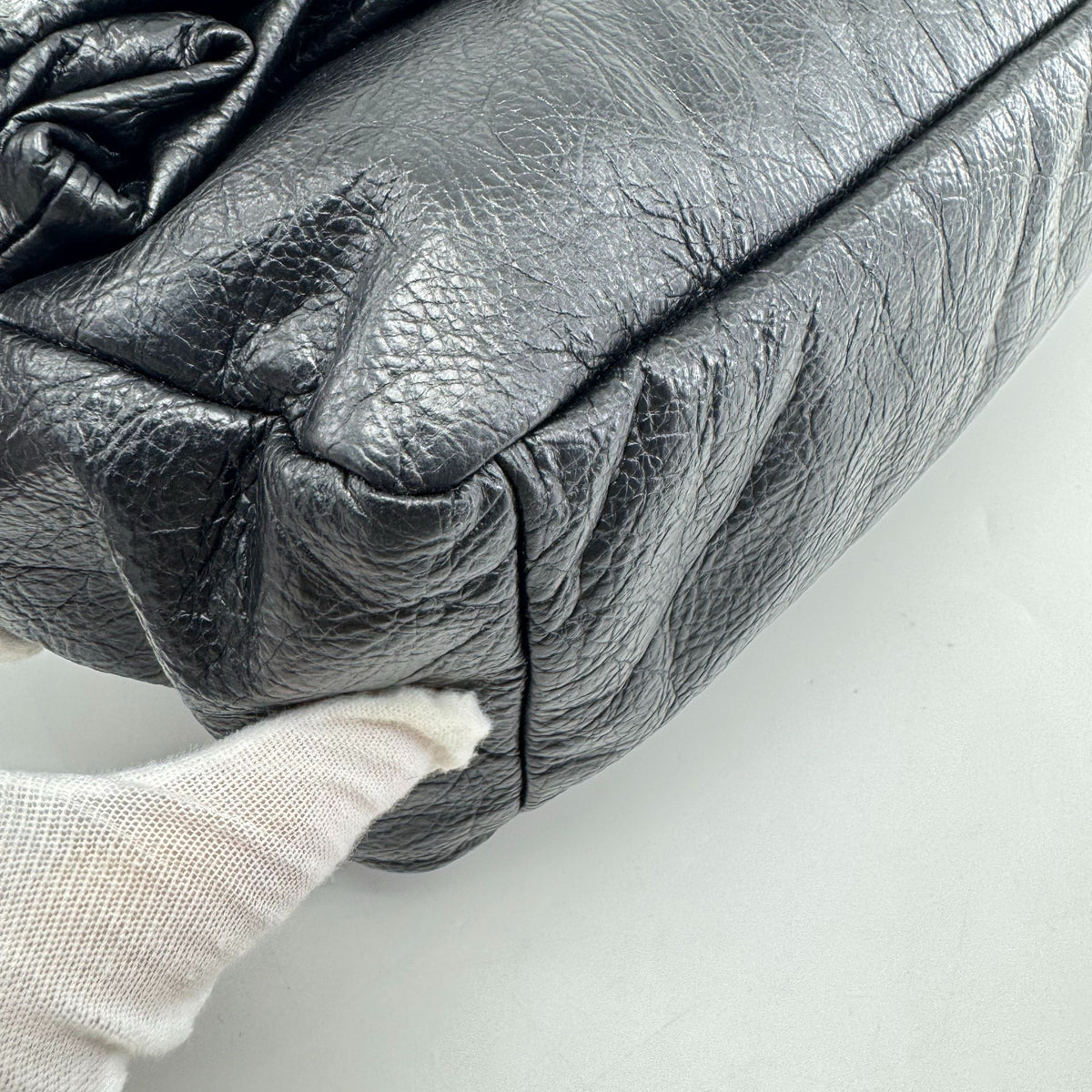 Balenciaga - Monaco Small - Leather - Black - (small)