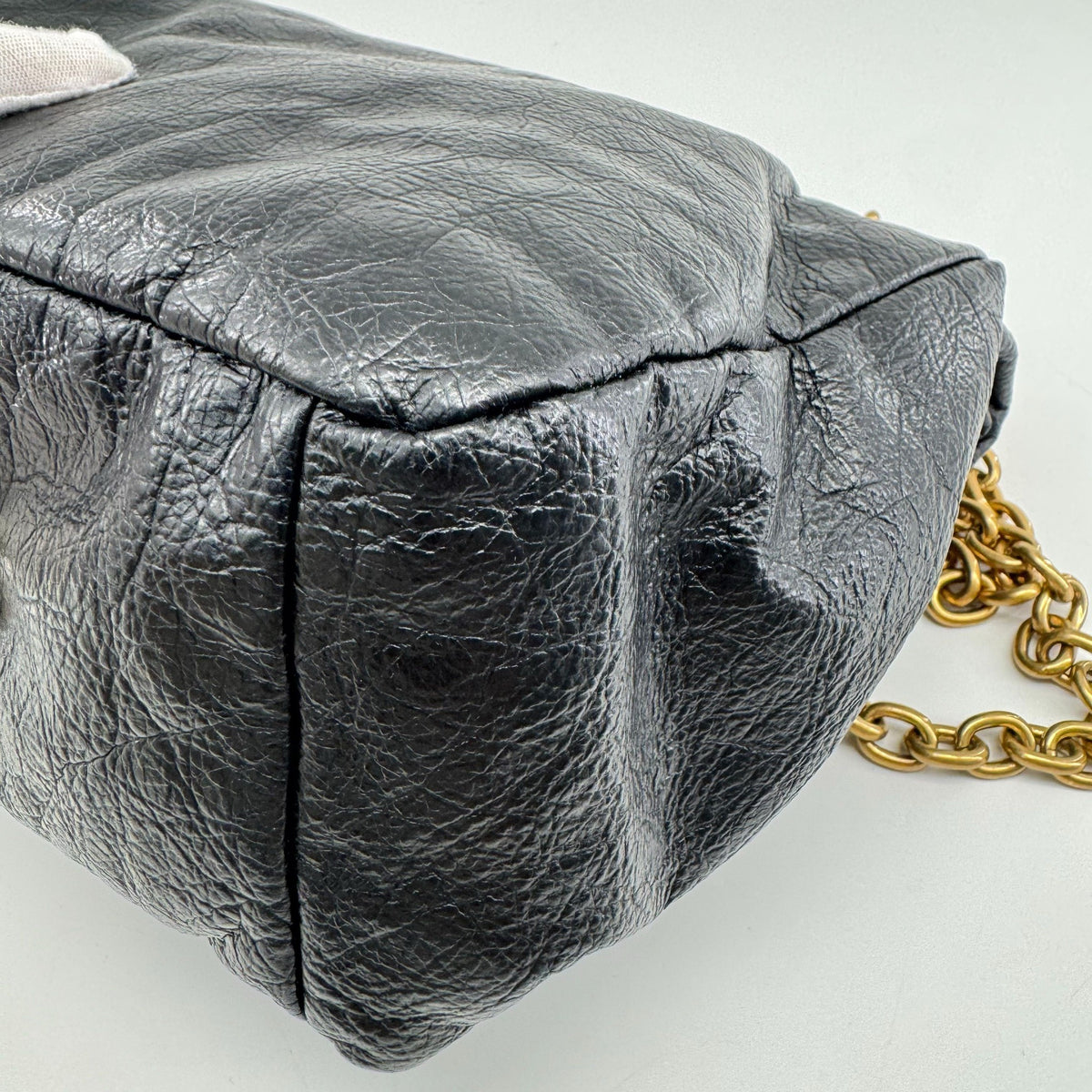 Balenciaga - Monaco Small - Leather - Black - (small)