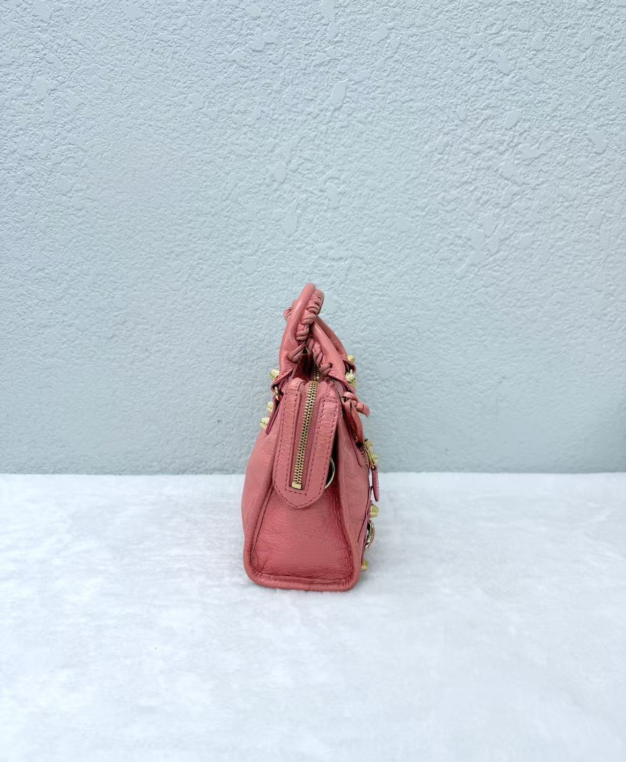 Balenciaga - Motorcycle Bag Mini - Leather - Pink - (mini)
