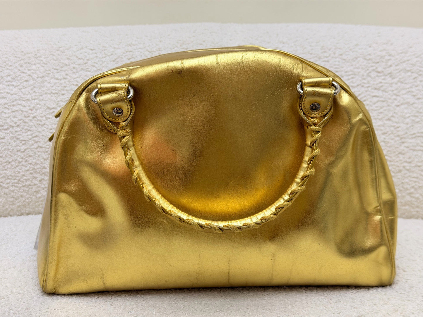 Balenciaga - Motorcycle - Leather - Gold - (medium)