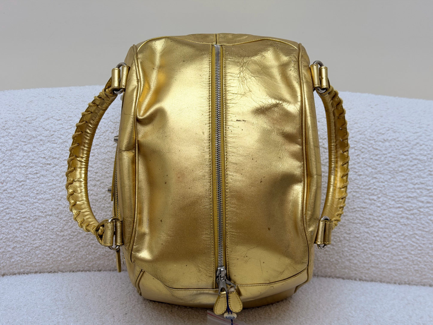 Balenciaga - Motorcycle - Leather - Gold - (medium)