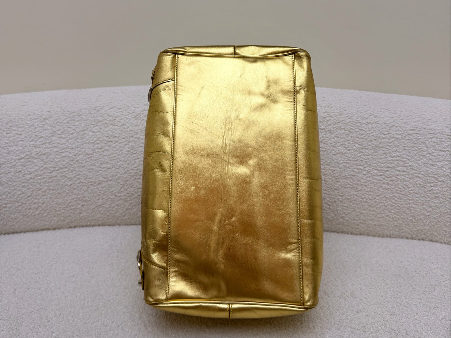Balenciaga - Motorcycle - Leather - Gold - (medium)