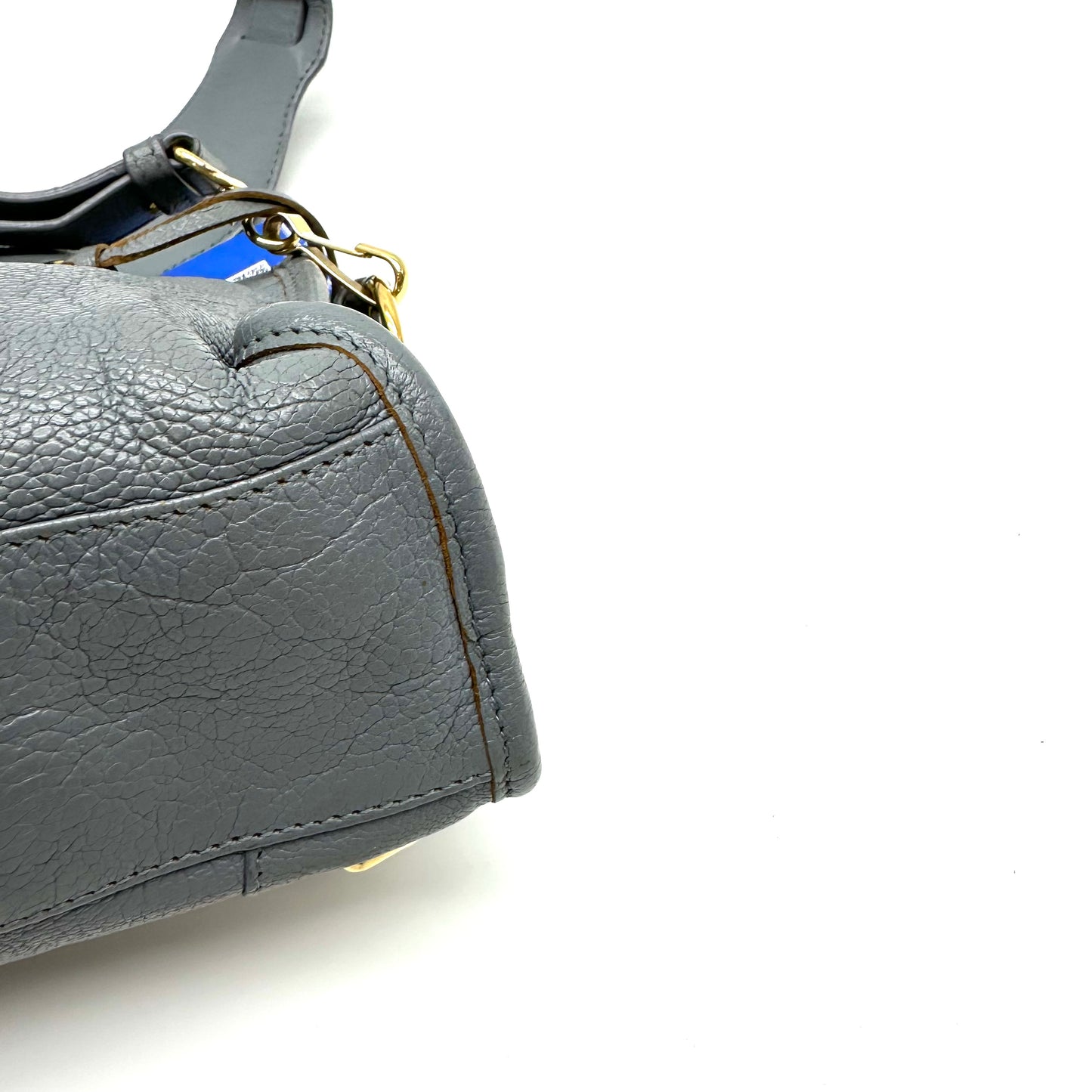 Balenciaga - Motorcycle - Leather - Grey - (mini)