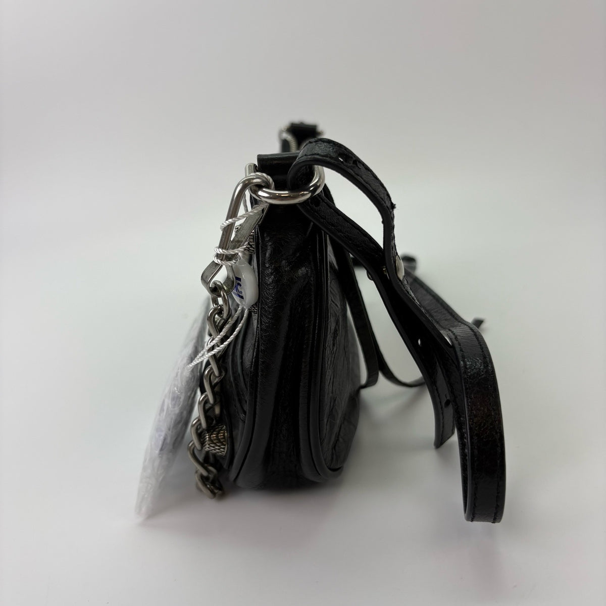 Balenciaga - Motorcycle Mini - Leather - Black - (mini)