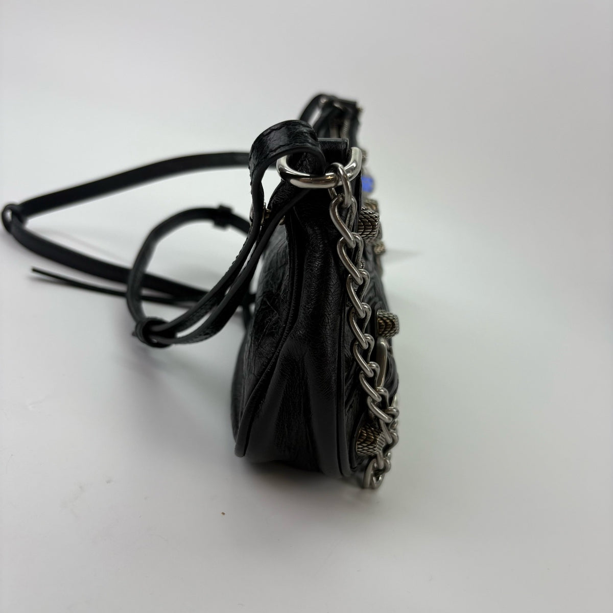 Balenciaga - Motorcycle Mini - Leather - Black - (mini)