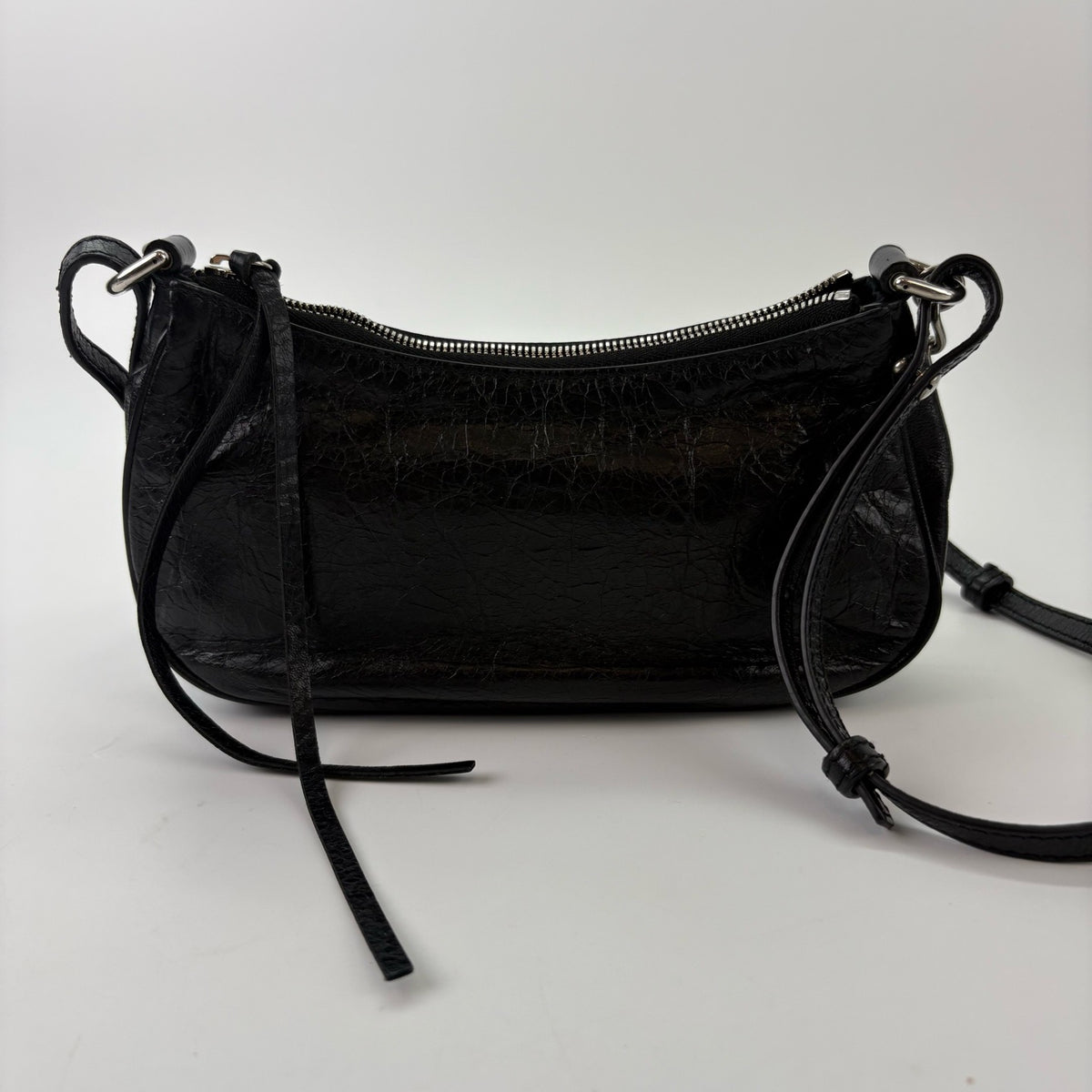 Balenciaga - Motorcycle Mini - Leather - Black - (mini)
