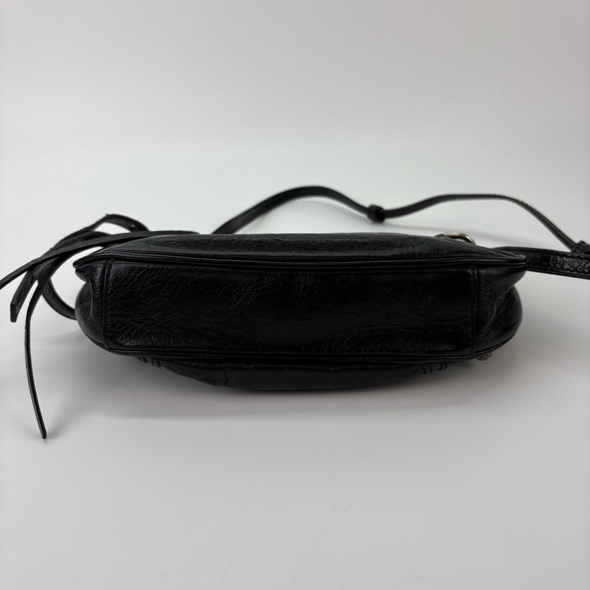 Balenciaga - Motorcycle Mini - Leather - Black - (mini)