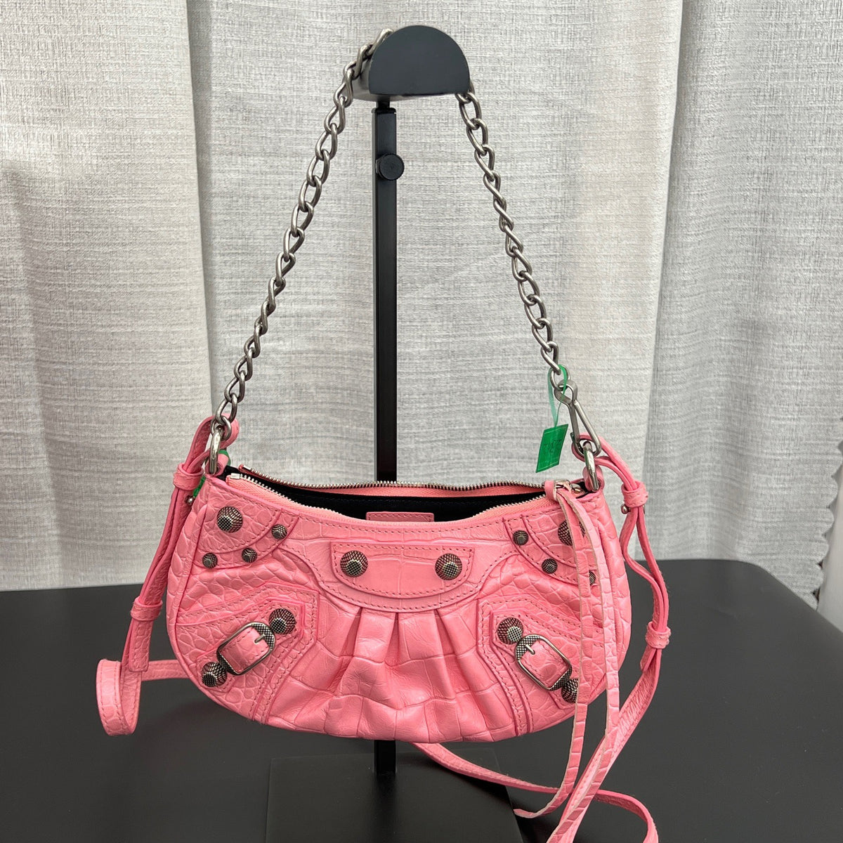 Balenciaga - Motorcycle Mini - Leather - Pink - (mini)