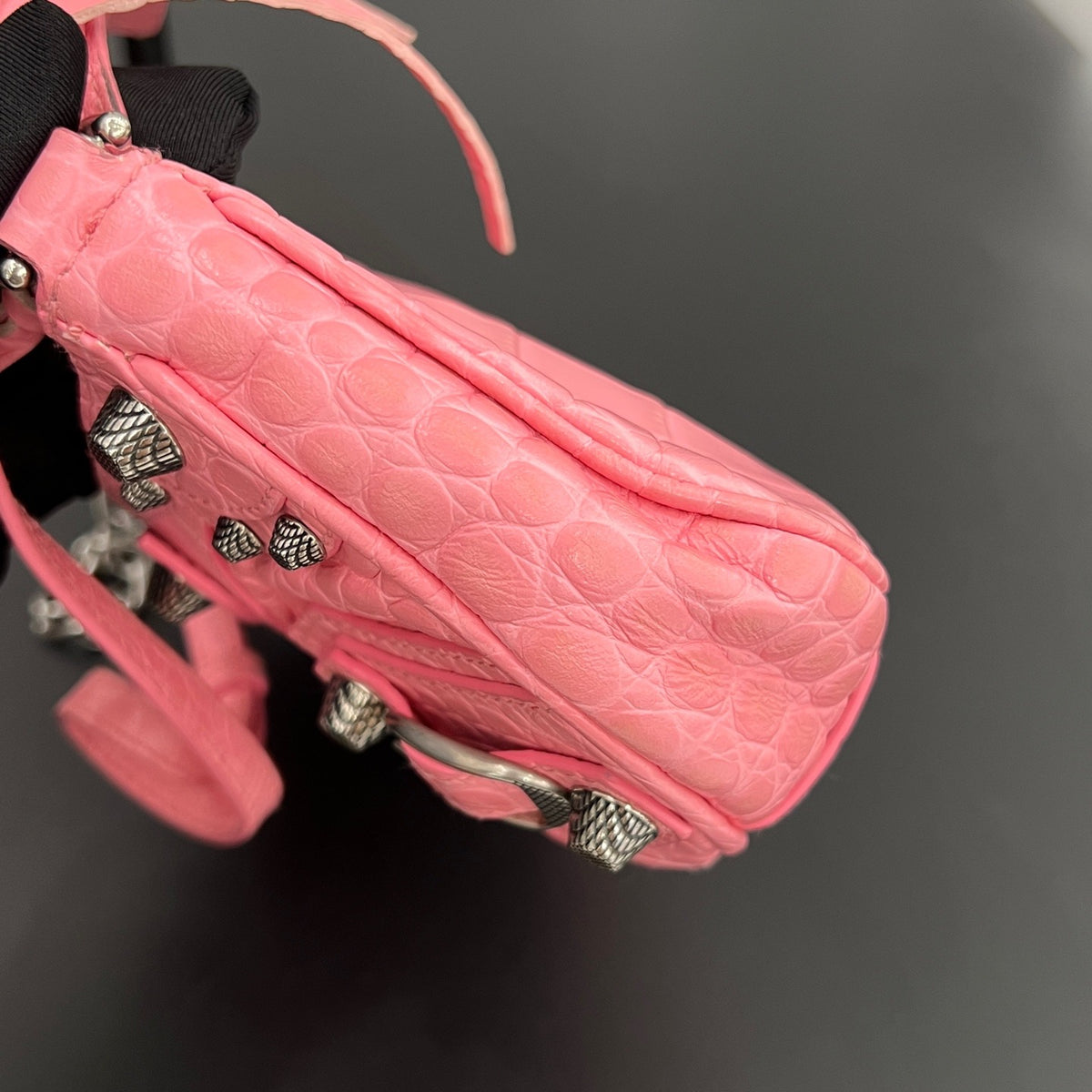 Balenciaga - Motorcycle Mini - Leather - Pink - (mini)