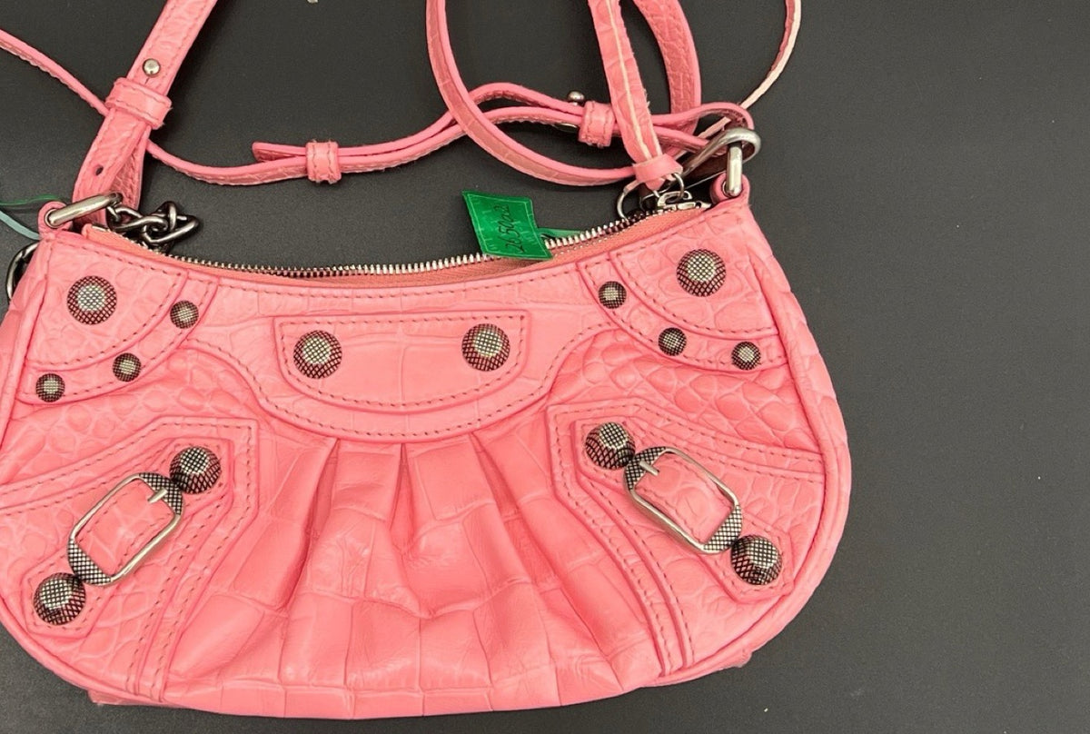 Balenciaga - Motorcycle Mini - Leather - Pink - (mini)