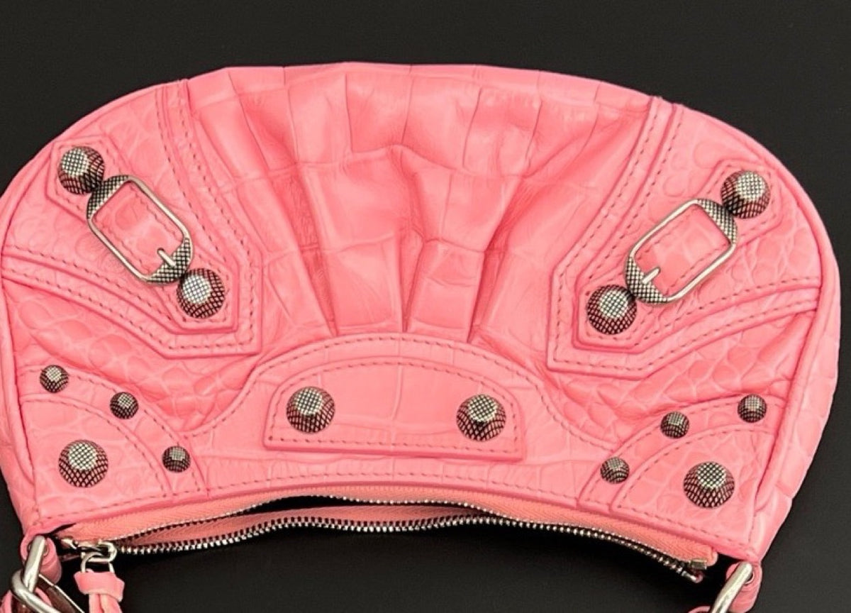 Balenciaga - Motorcycle Mini - Leather - Pink - (mini)