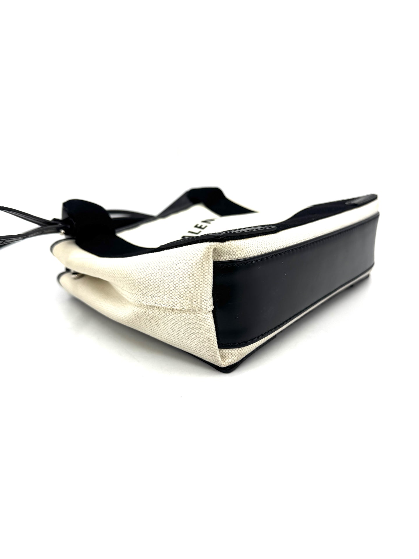 Balenciaga - Navy Cabas XS - Canvas - Black and Beige - (Small)