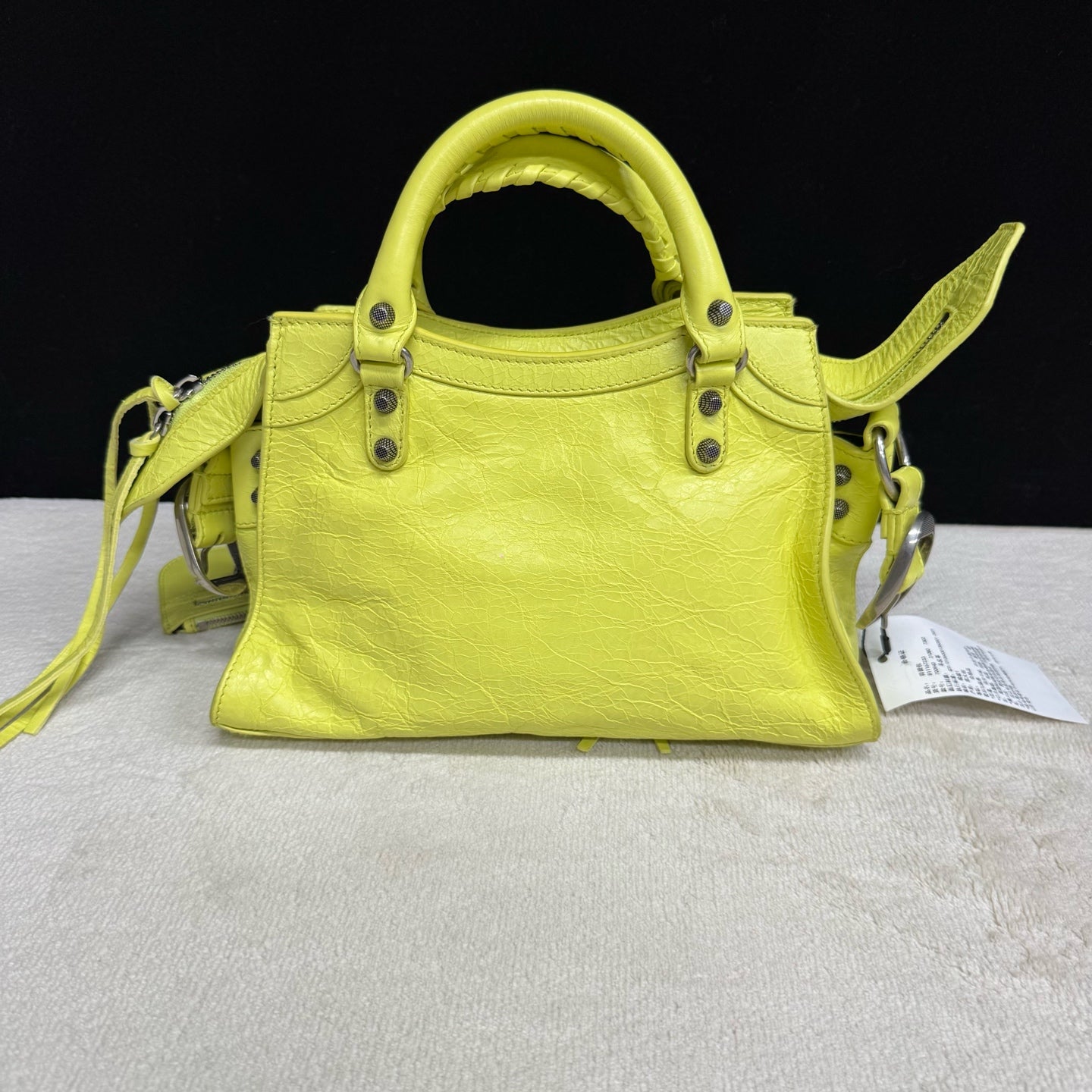 Balenciaga - Neo Cagole - Leather - Yellow - (mini)