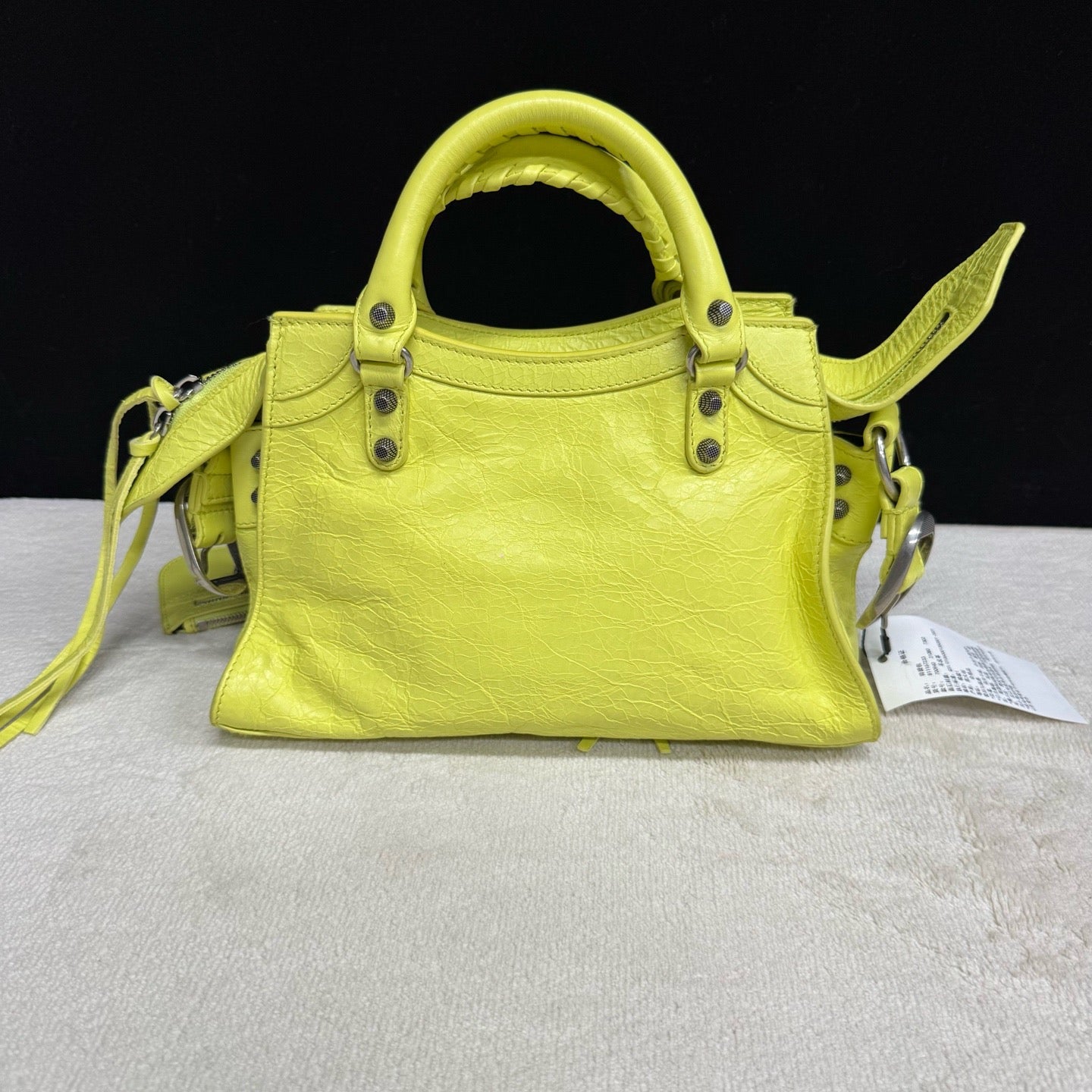 Balenciaga - Neo Cagole - Leather - Yellow - (mini)