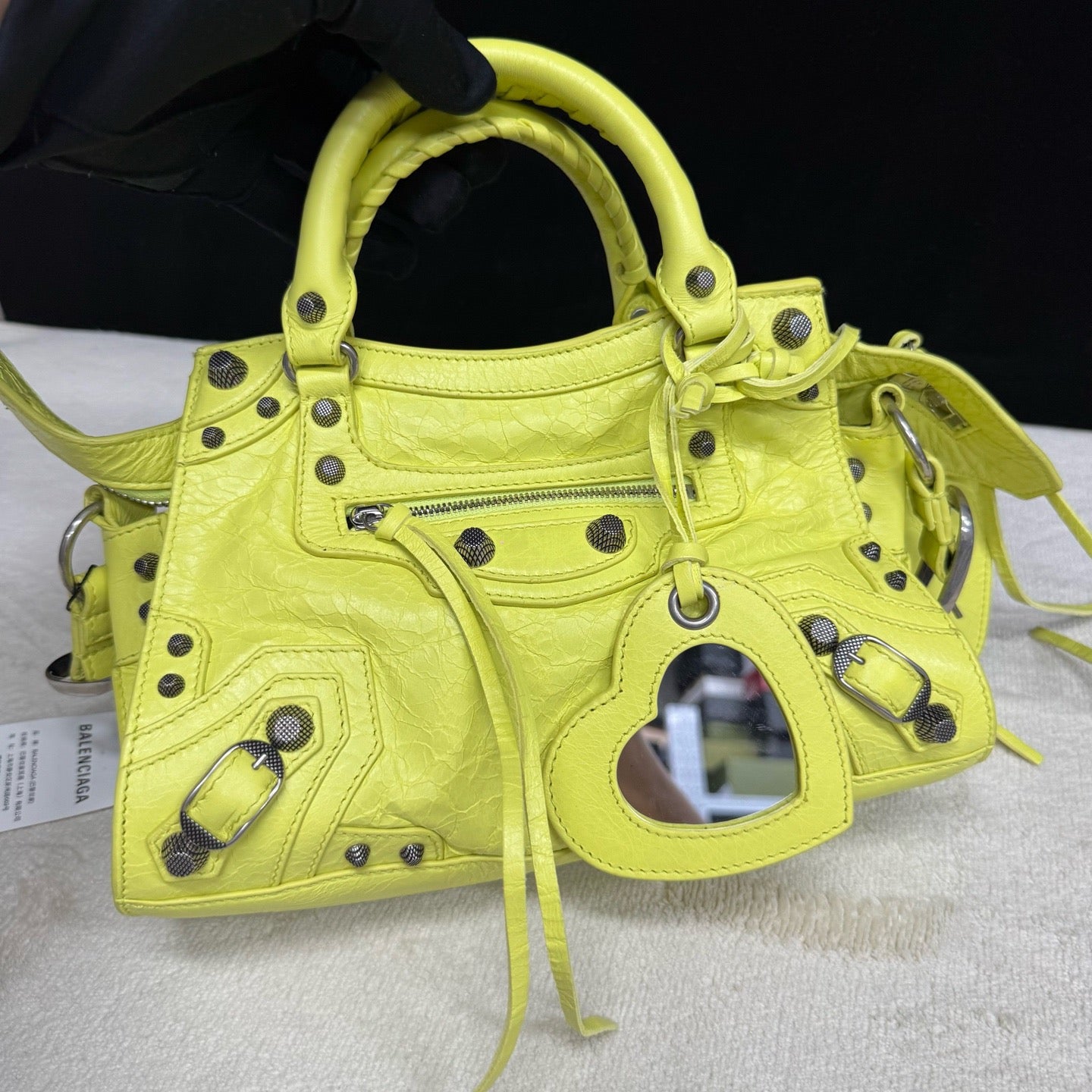 Balenciaga - Neo Cagole - Leather - Yellow - (mini)