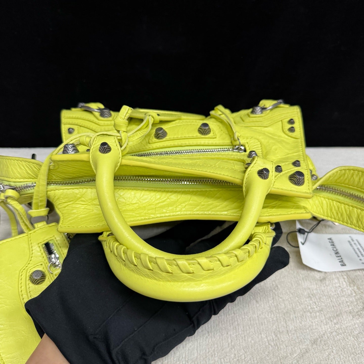 Balenciaga - Neo Cagole - Leather - Yellow - (mini)