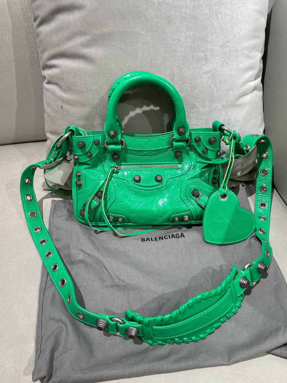 Balenciaga - Neo Cagole Mini - Leather - Green - (Mini)
